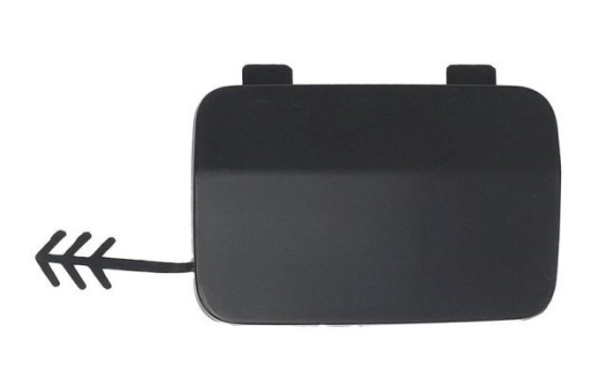 Bumper cover, tow bar