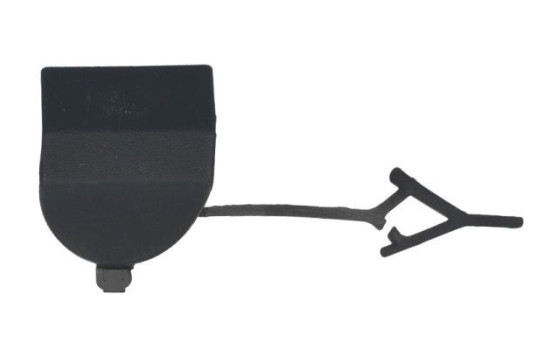 Bumper cover, tow bar