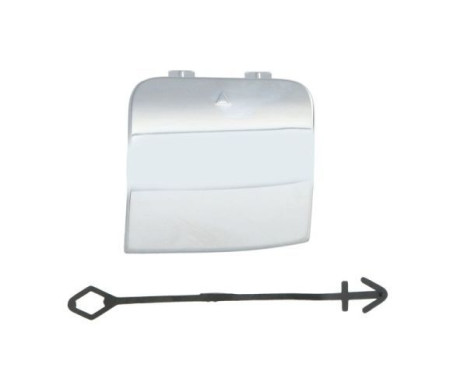 Bumper cover, tow bar