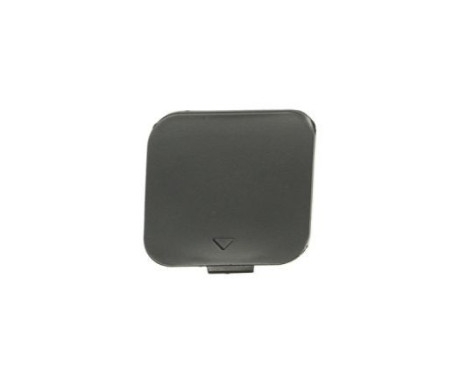 Bumper cover, trailer hitch