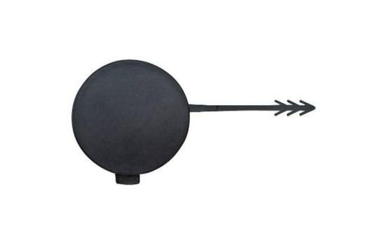Flap, towing hook