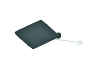 Flap, towing hook