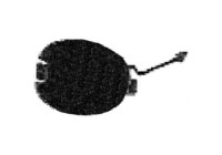 Flap, towing hook