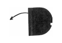 Flap, towing hook