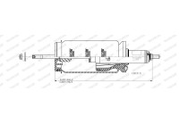 Damper, cab suspension