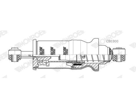 Damper, cabin suspension