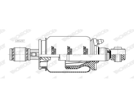 Damper, cabin suspension, Image 2