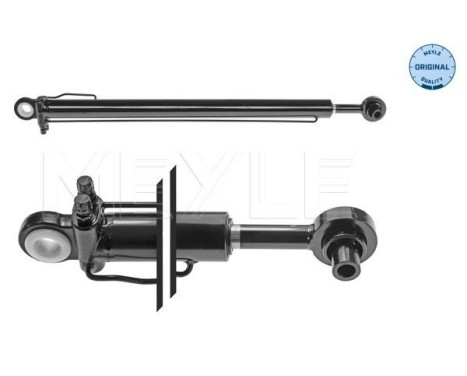 Tilt cylinder, cabin