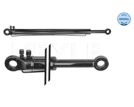 Tilt cylinder, cabin