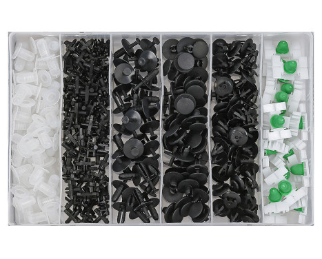 Assortment of upholstery clips for BMW 290 pieces