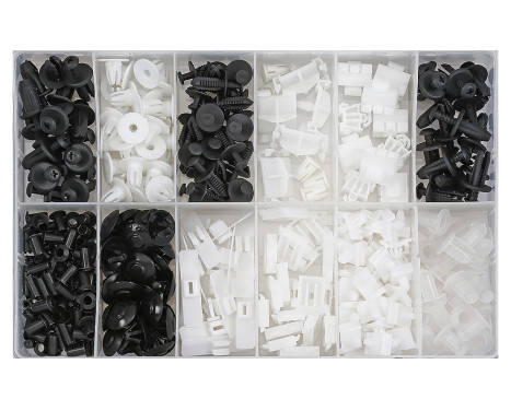 Assortment of upholstery clips for Mercedes Benz 270 pieces