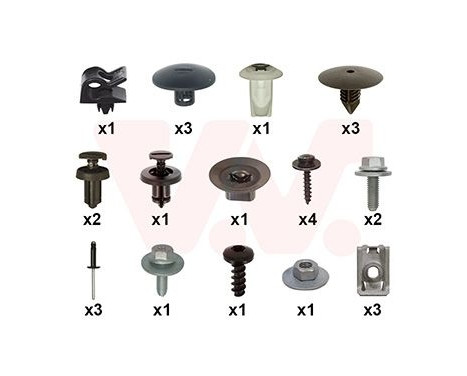 FRONT MUDGUARD MOUNTING KIT