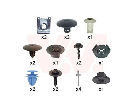FRONT MUDGUARD MOUNTING KIT