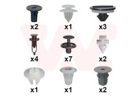 FRONT MUDGUARD MOUNTING KIT