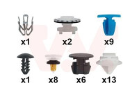 Mounting kit, door