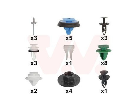 Mounting kit, rear screen