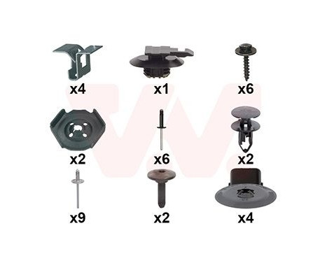 REAR BUMPER MOUNTING KIT