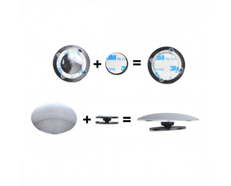 Blind spot mirror round set of 2 pieces, Image 3