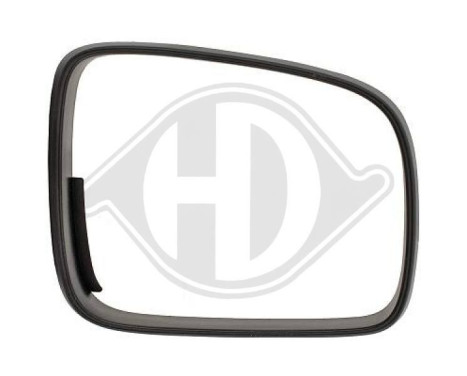 Frame, exterior mirror 2205629 Diederichs, Image 2