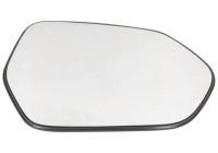 Mirror glass, exterior mirror