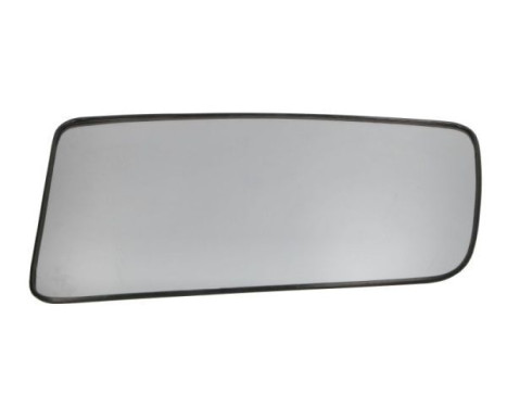 Mirror glass, exterior mirror