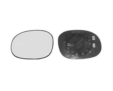 Mirror Glass, outside mirror 4028837 Hagus