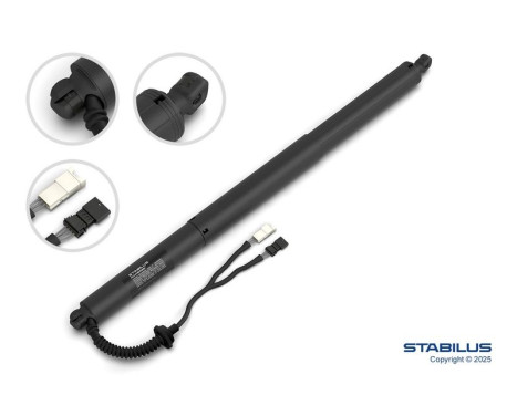 Electric Gas Spring, Tailgate 757213 Stabilus