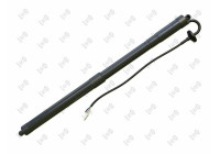 Electric gas strut, tailgate