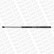 Gas Spring, bonnet ML6415 Monroe