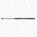 Gas Spring, bonnet ML6415 Monroe, Thumbnail 2