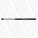 Gas Spring, bonnet ML6415 Monroe, Thumbnail 2
