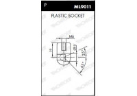 Gas Spring, boot-/cargo area ML5770 Monroe