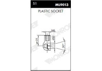 Gas Spring, boot-/cargo area ML6372 Monroe