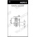 Gas Spring, boot-/cargo area ML6372 Monroe