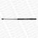 Gas Spring, boot-/cargo area ML6377 Monroe