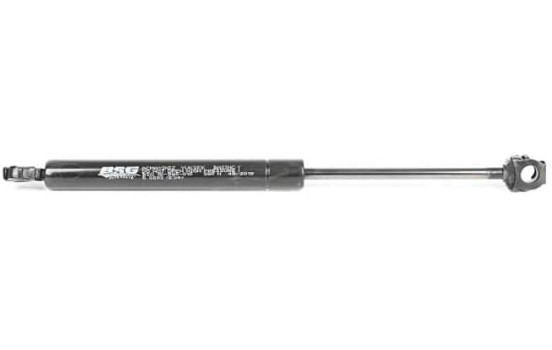 Gas spring, hood