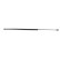 Gas spring, hood