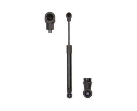 Gas spring, hood