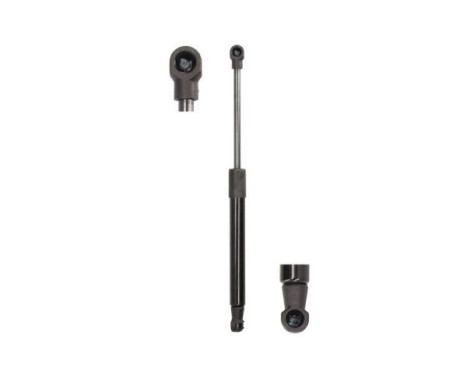 Gas spring, hood