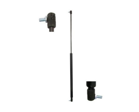 Gas spring, hood