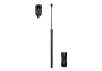 Gas spring, hood