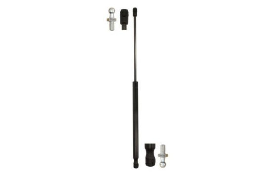 Gas spring, hood