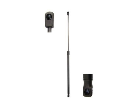 Gas spring, hood