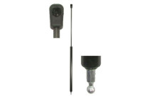 Gas spring, hood