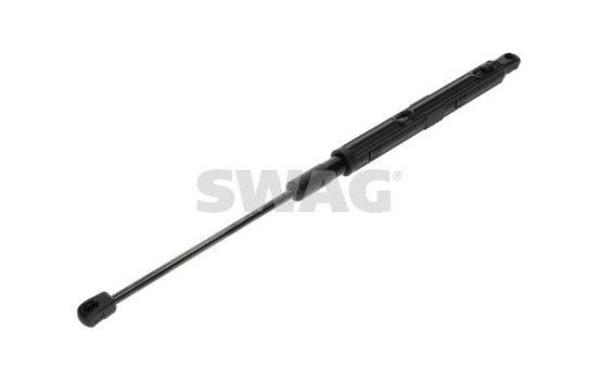 Gas spring, hood