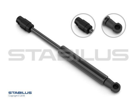 Gas Spring, tray (boot/cargo bay) //  LIFT-O-MAT® 660122 Stabilus