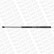 Gas spring, trunk ML6305 Monroe