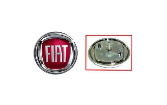 Fiat emblem front bumper, Image 2