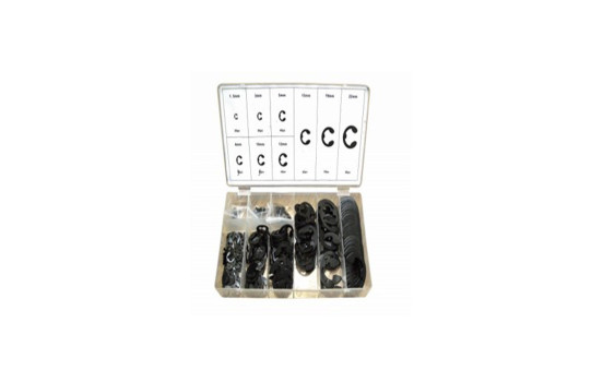 Assortment E-clips 300 pcs