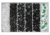 Assortment of upholstery clips for BMW 290 pieces